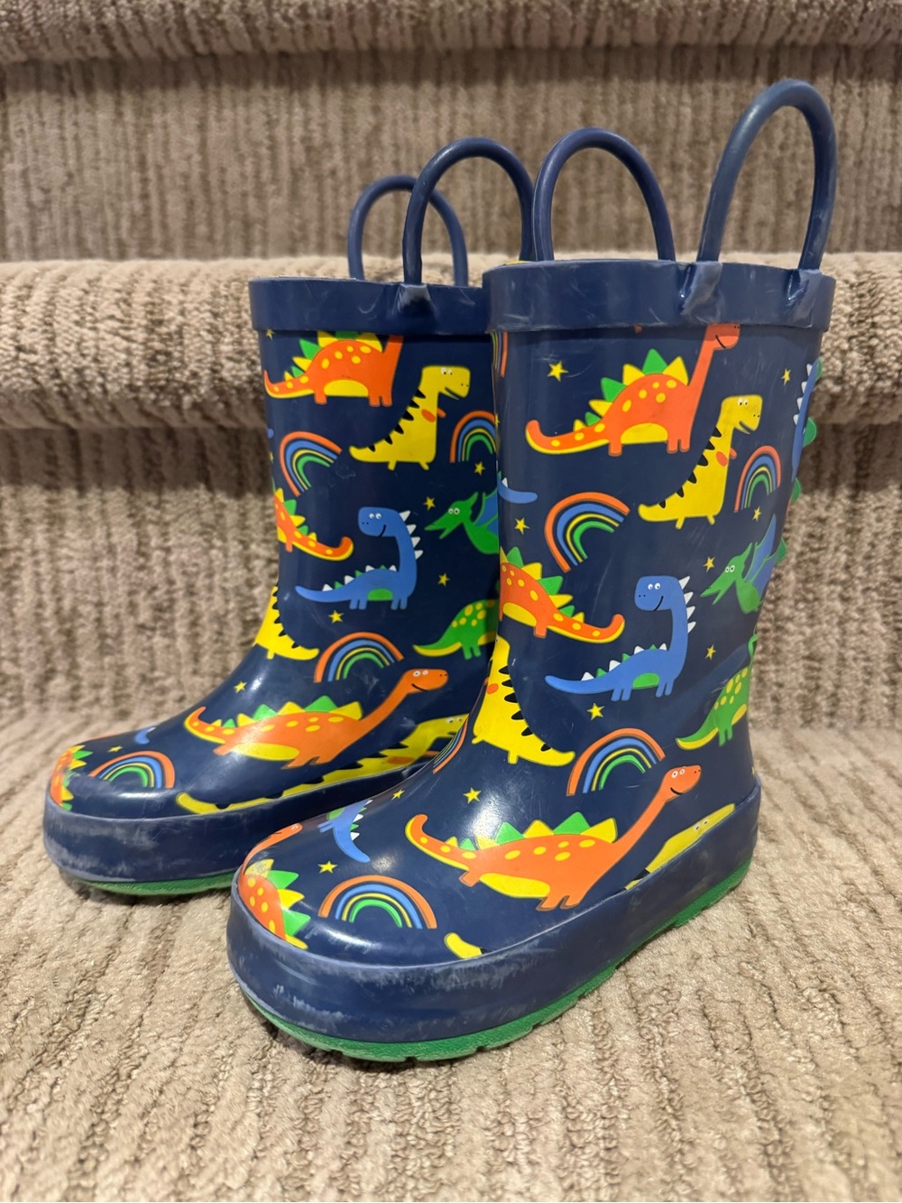 Boys Dinosaur Rain Boots